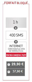 Forfait bloqué Virgin Mobile