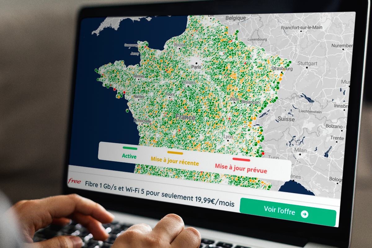 Nouveauté : cette carte vous indique les antennes 4G et 5G proches de votre domicile