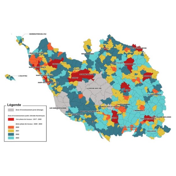 La Vendée accélère vers le 100% fibre