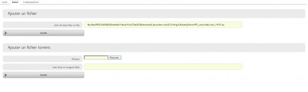 Seedbox : ajout de fichier FTP