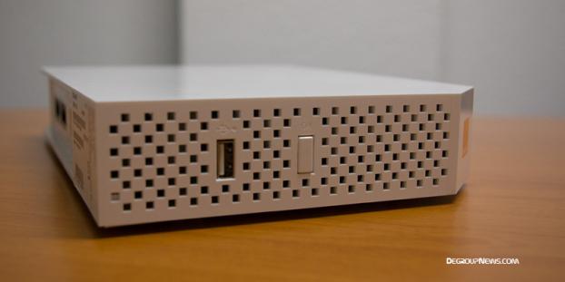 Côté gauche de la Livebox 2