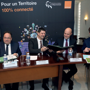 La Fibre Orange arrive massivement sur le Territoire de Belfort