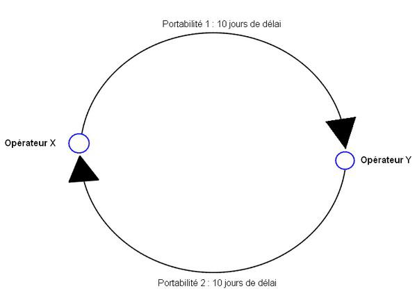 Schéma de la double portabilité