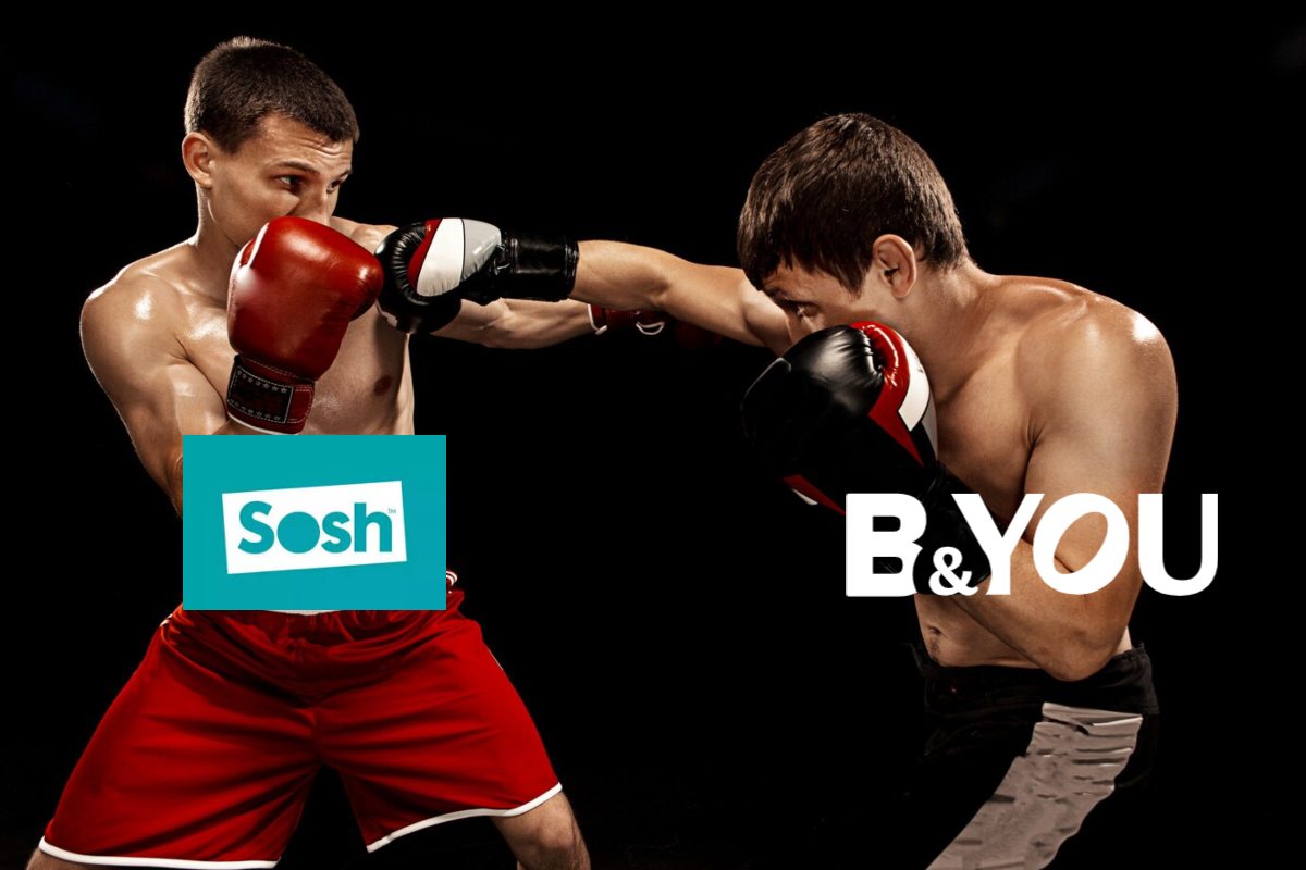 Sosh vs B&YOU : qui remportera la bataille du forfait 100 Go à 9,99€ ?