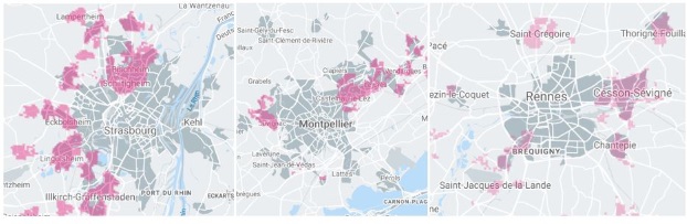 Couverture fibre optique zone très dense Bouygues Telecom